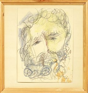 Зверев Анатолий Тимофеевич (1931–1986). Портрет художника Игоря Рожанец. 1980.