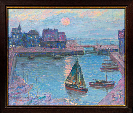 Михайлов Олег Николаевич (1934-2006). Солнце заходит. 1993.