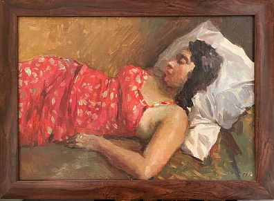 Серов Владимир Александрович (1910-1968). 
Спящая. 1959.
