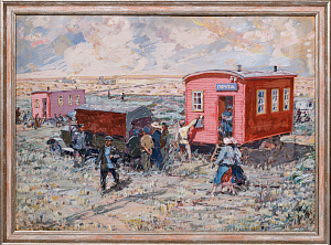 Добрынин Пётр Семёнович (1876 - 1948).
Полевая почта. 1930-е.