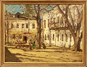 Туржанский Леонард Викторович (1875-1945).В усадьбе. 1900-е - 1910-е.