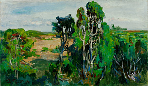 Ребане Эрих Иоганесович (1922-1999).
Летний этюд. 1964.