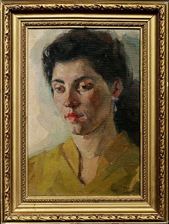 Шляпин Пётр Никонович (1918-2006). 
Вера. 1950-е - 1960-е.