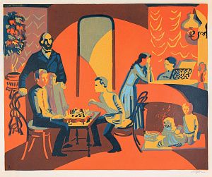 Федотьева Лариса Викторовна (р.1935). Семья Ульяновых. 1982.