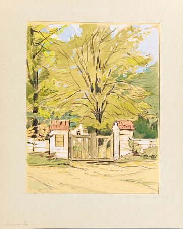 Маторин Михаил Владимирович (1901-1976). 
Поленово. 1959.