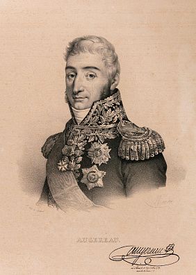 Николя Эсташ Морен (Nicolas Eustache Maurin) (1798-1850). Портрет маршала Пьера-Франсуа-Шарля Ожеро. Вторая четверть XIX века.