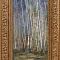 Шульга Илья Максимович (1877-1938). 
Весенний пейзаж с березами. 1932.