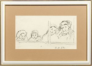 Скрябин Владимир Трофимович (1927-1989). Дети. 1953.