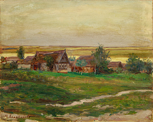 Аладжалов Мануил (Эммануил) Христофорович (1862–1934).Летний вечер. 1900-е - 1910-е.