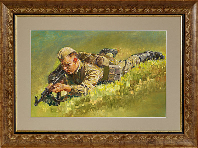 Мальцев Петр Тарасович (1907-1993). 
Рядовой Константинов. 1969.