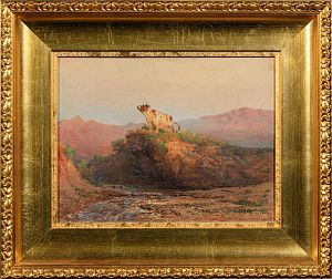 [Академик ИАХ] Лагорио Лев Феликсович (1827-1905). На горном пастбище. 1864.