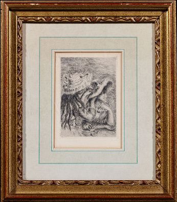 Ренуар Пьер Огюст (1841 - 1919). 
"Шляпная булавка". 1910-е - 1920-е.