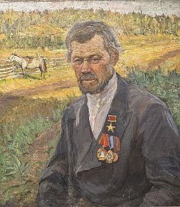 Баркалов Дмитрий Михайлович (1914–1987) (?). Председатель колхоза. 1952.