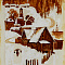 Усачев Николай Васильевич (р.1934). 
Иллюстрация к рассказу В.Шукшина "Космос, нервная система и шмат сала". 1980-е.