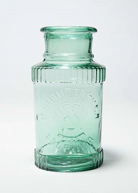 Кондитерская бутылка. СССР, фабрика имени Самойловой (ЛСПО), 1930-е годы.