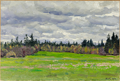 Кугач Юрий Петрович (1917-2013). Хмурая весна.1960.