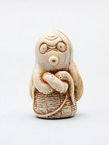 Нэцкэ "Осьминог". Япония, конец XIX - начало ХХ века.