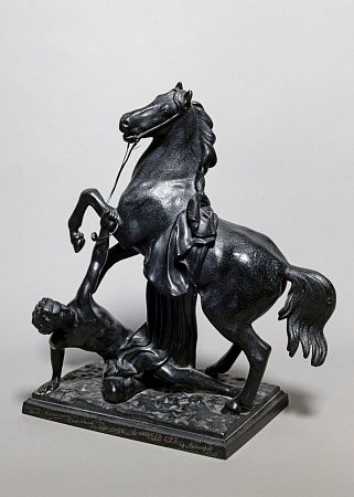 Скульптура "Укротитель коня". СССР, Каслинский завод художественного литья, автор модели - П.К. Клодт, 1962 г.