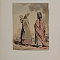 Джон Август Аткинсон ( John Augustus Atkinson) (1775-1830). 
Цыгане. Из цикла "Живописное изображение нравов, обычаев и увеселений русских". Начало XIX века.