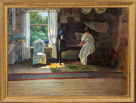 Федорович Владимир Николаевич (1871-1928). За фортепьяно. 1926.
