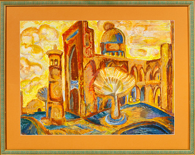 Тихонова Римма Николаевна (р. 1928).
Самарканд. 1970-е.