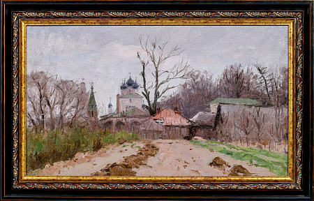Мухин Семен Григорьевич (1891-1972). Село Коломенское. Весна. Середина ХХ века.