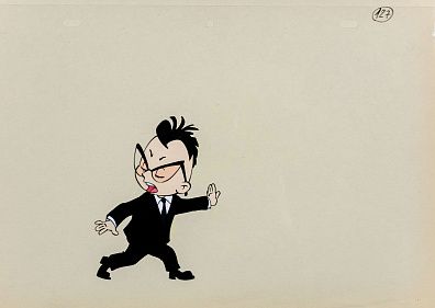  Новосёлова Ольга Александровна (р.1953).Знайка. Фаза движения к мультфильму "Незнайка на луне". 1997-1999.