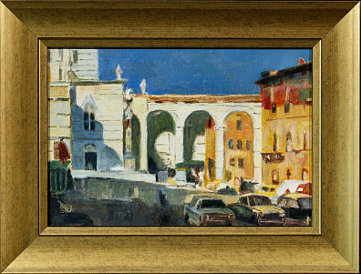 Мальцев Петр Тарасович (1907-1993).
Сиена. Италия. 1968.