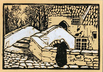 Якимченко Александр Георгиевич (1878-1929). Мост. Брюгге. 1918 - 1922.