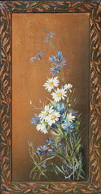 Людвик Куба (Ludv?k Kuba) (1863-1956).
Натюрморт с ромашками. 1902.