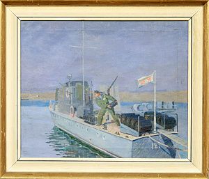 Зернова Екатерина Сергеевна (1900 - 1995). Подвиг Ивана Голубца. 1946.
