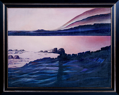 Рерих Святослав Николаевич (1904-1993).Горное озеро. Середина 1950-х.