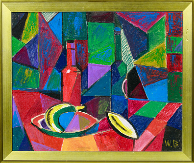 Бауэр Владимир Александрович  (р.1949).
Натюрморт. 1981.