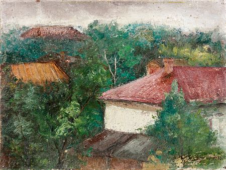 Давыдов Пётр Прохорович (1895-1943). 
Старая Масловка. 1934.