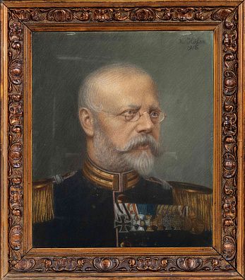 Неизвестный художник. Западная Европа. 
Портрет короля Баварии Людвига III. 1916.