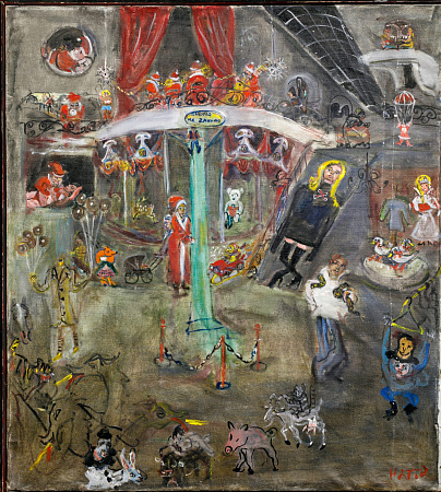 Конышева Натта Ивановна (1935-2022). 
Новый год в ГУМе. 2012.