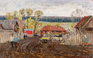 Овчинников Николай Васильевич (1918-2004). 
Весна идет. 1971.