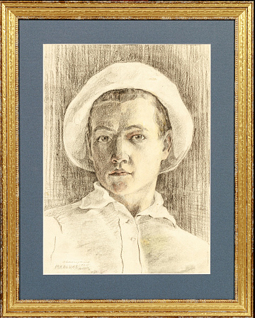 Мальцев Петр Тарасович (1907-1993). Автопортрет. 1924.
