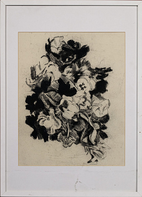 Пророков Борис Иванович (1911-1972).
Анютины глазки. 1940-е.